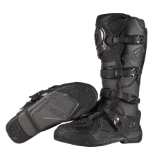 Мотоботы кроссовые 3SRS Boot MX black / charcoal черные / угольные