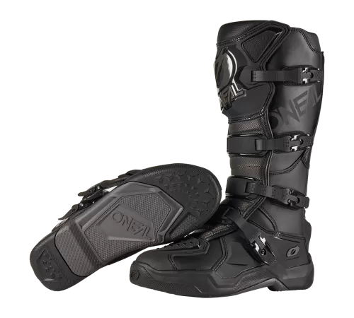 Мотоботы кроссовые 3SRS Boot MX black / charcoal черные / угольные