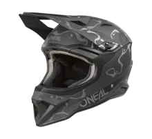 Шлем кроссовый O'NEAL 1SRS SPLASH V.26 black/gray черный/серый