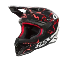 Шлем кроссовый O'NEAL 1SRS SPLASH V.26 черный/красный black/red