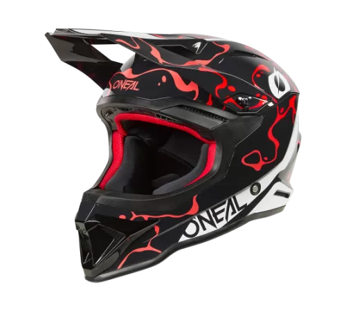 Купить шлем кроссовый O'NEAL 1SRS SPLASH V.26 черный/красный black/red