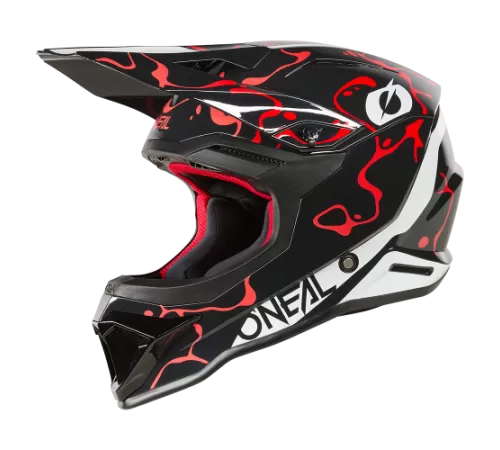 Купить шлем кроссовый O'NEAL 1SRS SPLASH V.26 черный/красный black/red