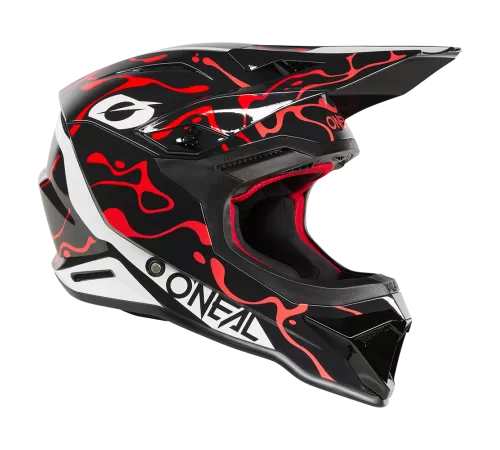 Купить шлем кроссовый O'NEAL 1SRS SPLASH V.26 черный/красный black/red