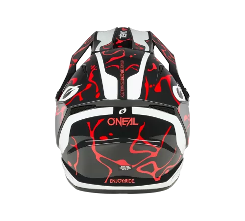 Купить шлем кроссовый O'NEAL 1SRS SPLASH V.26 черный/красный black/red