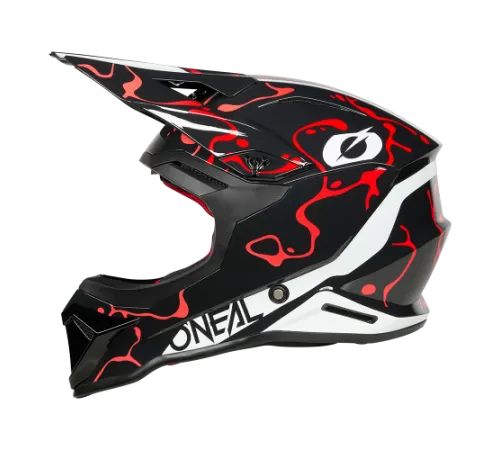 Купить шлем кроссовый O'NEAL 1SRS SPLASH V.26 черный/красный black/red