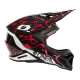Купить шлем кроссовый O'NEAL 1SRS SPLASH V.26 черный/красный black/red