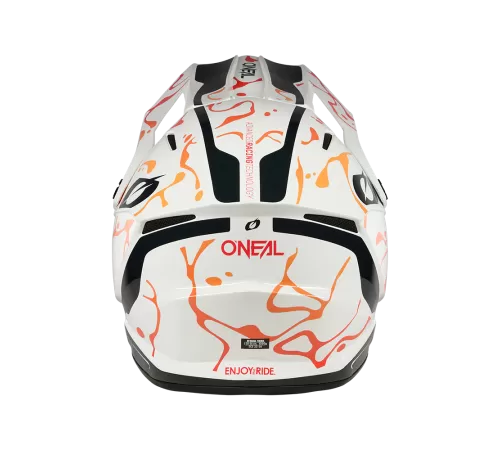 Купить шлем кроссовый O'NEAL 1SRS SPLASH V.26 белый/оранжевый white/orange