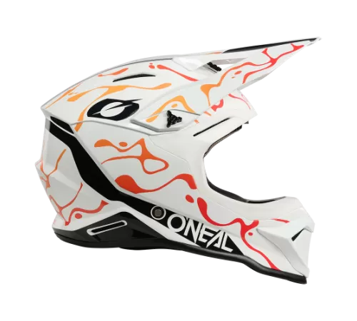 Купить шлем кроссовый O'NEAL 1SRS SPLASH V.26 белый/оранжевый white/orange