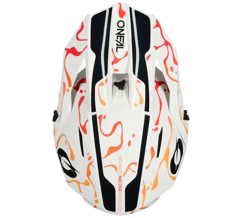 Купить шлем кроссовый O'NEAL 1SRS SPLASH V.26 белый/оранжевый white/orange