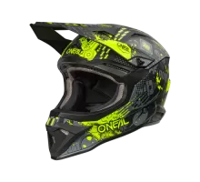 Шлем кроссовый O'NEAL 1SRS 1SRS VIBRANT V.26 черный/неоновый желтый black/neon yellow