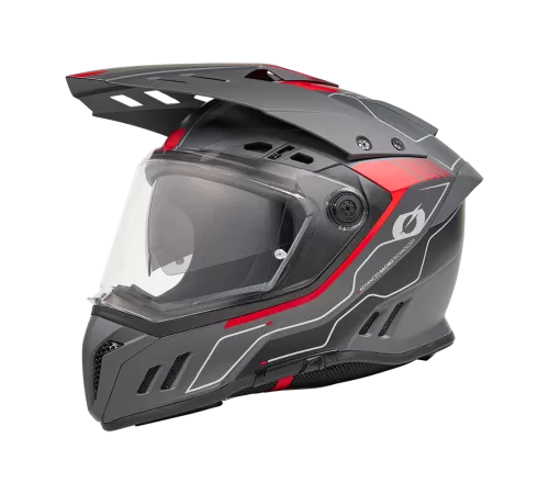 Купить шлем для эндуро O'NEAL SIERRA RS ECHO V.26 черный/красный black/red в Минске