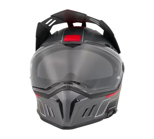 Купить шлем для эндуро O'NEAL SIERRA RS ECHO V.26 черный/красный black/red в Минске