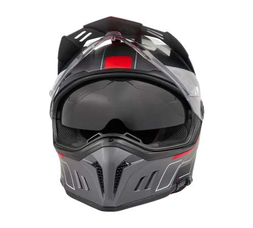 Купить шлем для эндуро O'NEAL SIERRA RS ECHO V.26 черный/красный black/red в Минске