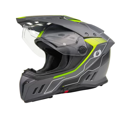 Купить шлем для эндуро O'NEAL SIERRA RS ECHO V.26 черный/неоновый желтый black/neon yellow в Минске