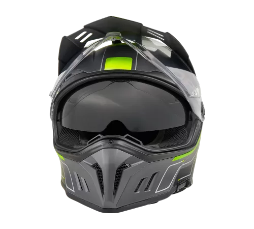 Купить шлем для эндуро O'NEAL SIERRA RS ECHO V.26 черный/неоновый желтый black/neon yellow в Минске