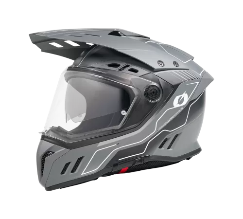 Купить шлем для эндуро O'NEAL SIERRA RS ECHO V.26 черный/серый black/grey в Минске