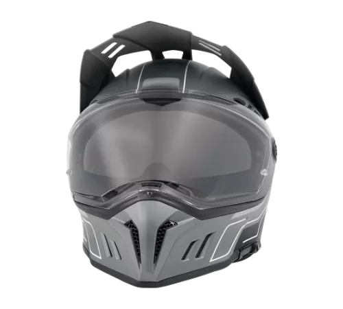 Купить шлем для эндуро O'NEAL SIERRA RS ECHO V.26 черный/серый black/grey в Минске