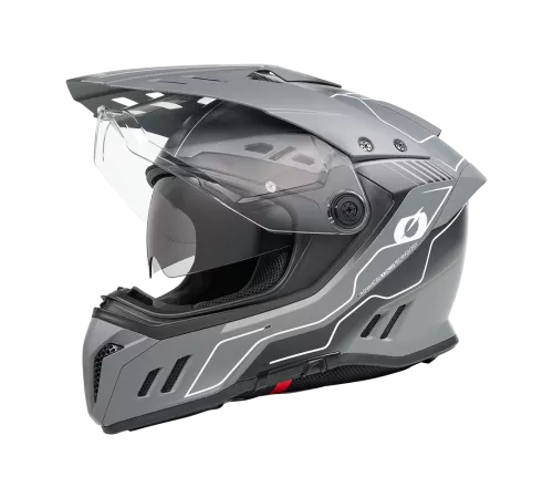 Купить шлем для эндуро O'NEAL SIERRA RS ECHO V.26 черный/серый black/grey в Минске