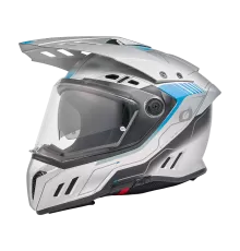 Шлем для эндуро O'NEAL SIERRA RS ECHO V.26 серый/синий grey/blue