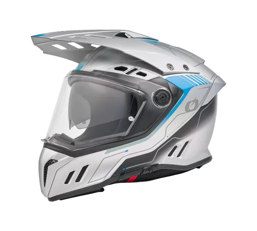 Купить шлем для эндуро O'NEAL SIERRA RS ECHO V.26 серый/синий grey/blue в Минске