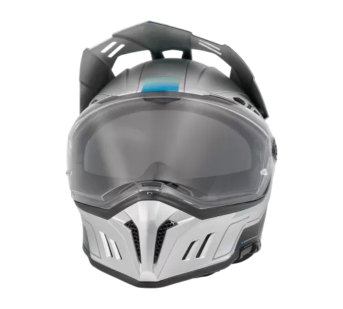 Купить шлем для эндуро O'NEAL SIERRA RS ECHO V.26 серый/синий grey/blue в Минске