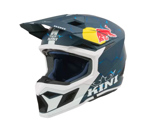 Купить шлем кроссовый O'NEAL MX3 Kini Red Bull 1.0 синий/белый в Минске