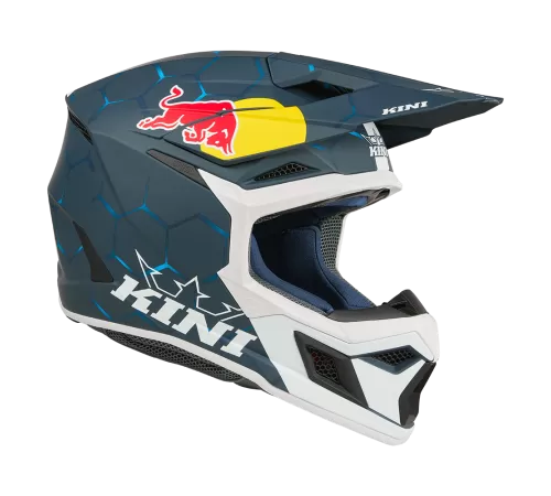 Купить шлем кроссовый O'NEAL MX3 Kini Red Bull 1.0 синий/белый в Минске