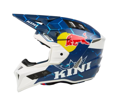 Купить шлем кроссовый O'NEAL EXC Kini Red Bull 1.0 синий/белый в Минске