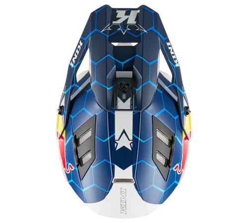 Купить шлем кроссовый O'NEAL EXC Kini Red Bull 1.0 синий/белый в Минске