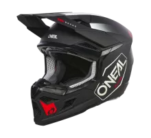Шлем кроссовый O'NEAL 3SRS HEXX V.24 black/white/red черный/белый/красный