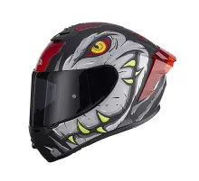 Шлем интегральный NZI TRENDY 3 STREAM RAPTOR + тонированный визор и спойлер 