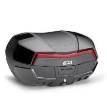 Центральный кофр Givi  V58NNB2 Maxia 5 58 литров, красные рефлекторы