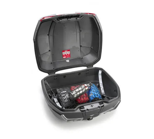 Центральный кофр Givi V58NNB2 MAXIA 5 системы MONOKEY® черный объемом 58 литров, красные рефлекторы