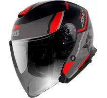 Шлем открытый AXXIS Helmets Mirage Damasko B5 Красный размер M,L