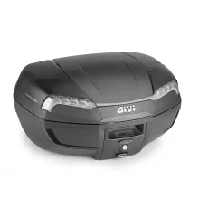 Центральный кофр Givi E46NT2  Riviera 46 литров, серебристые рефлекторы 