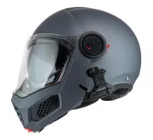 Шлем модульный NZI Minimod Duo антрацитовый матовый размеры M и S