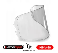 Линза от запотевания визора  FogOff для мотошлема MT Helmets MT-V-28