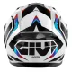 Шлем-интеграл Givi 508 MACH1 WHITE BLACK RED
