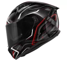 Шлем-интеграл Givi 508 MYSTICAL BLACK TITANIUM RED GLOSS