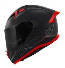 Шлем-интеграл Givi 509F SOLID BLACK/SIL/RED НЕКОМПЛЕКТ