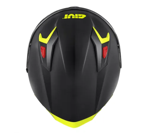 Шлем-интеграл Givi 509F SOLID BLACK/SIL/YEL