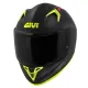 Шлем-интеграл Givi 509F SOLID BLACK/SIL/YEL