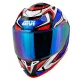 Шлем-интеграл GIVI 509 ATOMIC WHI/BLUE/RED