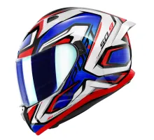 Шлем-интеграл GIVI 509 ATOMIC WHI/BLUE/RED