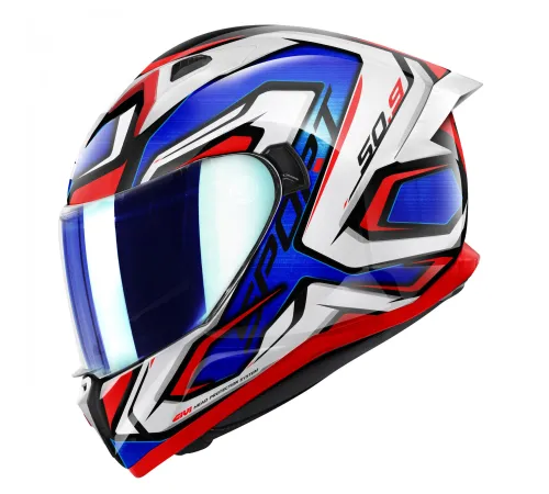 Шлем-интеграл GIVI 509 ATOMIC WHI/BLUE/RED Шлем-интеграл GIVI 509 ATOMIC WHI/BLUE/RED