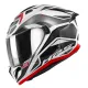 Шлем-интеграл Givi 508 BRAVE BLACK TITANIUM SILVER WHITE GLOSS
