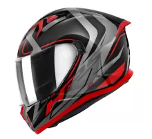 Шлем-интеграл Givi 508 RACER BLACK TITANIUM RED GLOSS