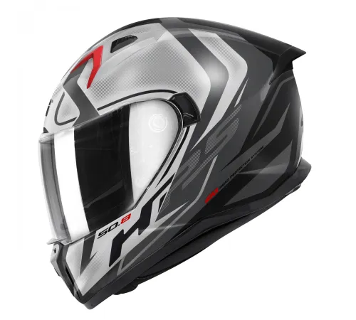 Шлем-интеграл Givi 508 RACER MATT BLACK TITANIUM SILVER Шлем-интеграл Givi 508 RACER MATT BLACK TITANIUM SILVER