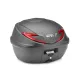 Центральный кофр GIVI B36N2 системы MONOLOCK® черный объемом 39 литров, красные отражатели