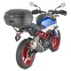Центральный кофр GIVI E455NT системы MONOLOCK® объемом 45 литров, серые рефлекторы 